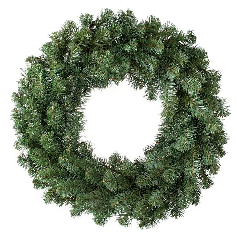 1 Pcs Artificial Pine Wreath Garland Artificial Lighting Simulation Wreath Festival Theme Party New Year Decor Props